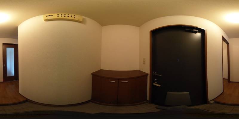 パノラマ画像玄関