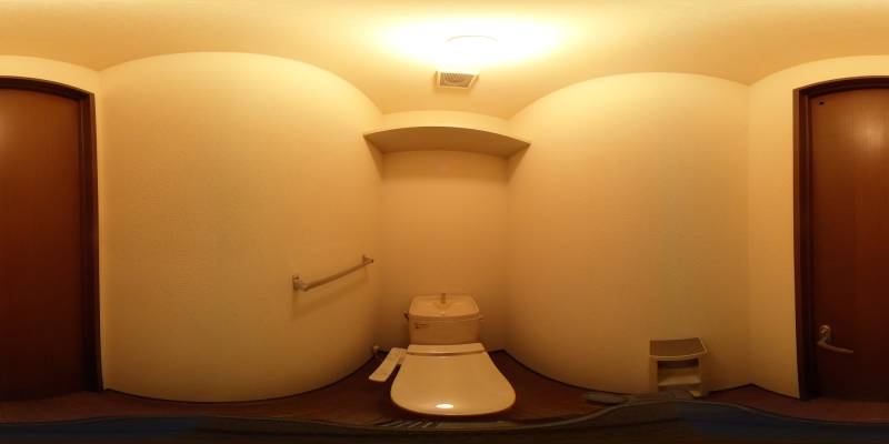 パノラマ画像トイレ