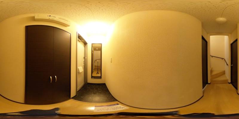 パノラマ画像玄関