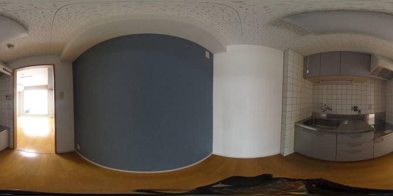 パノラマ画像キッチン