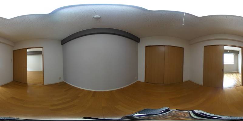 パノラマ画像洋室