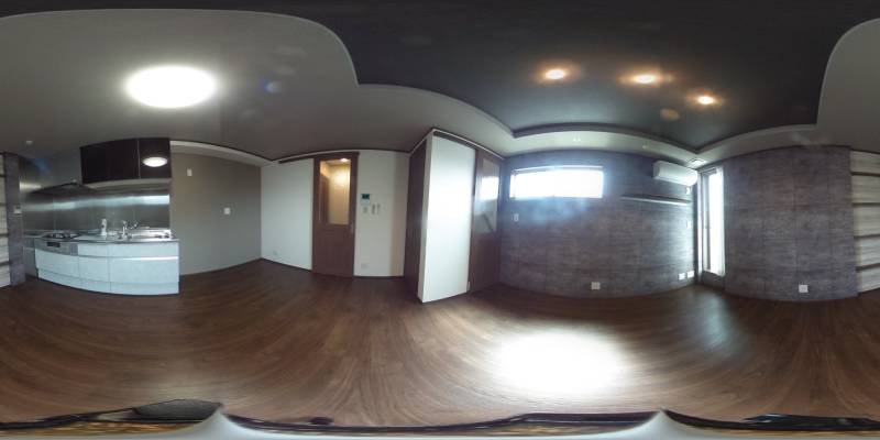 パノラマ画像リビング