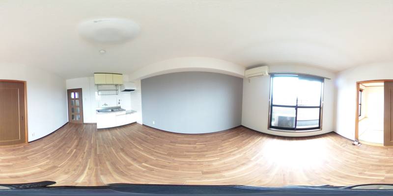 パノラマ画像リビング