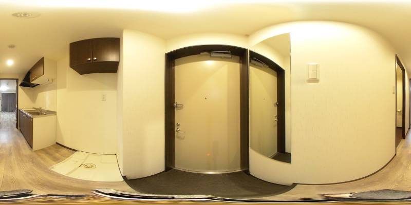 パノラマ画像玄関