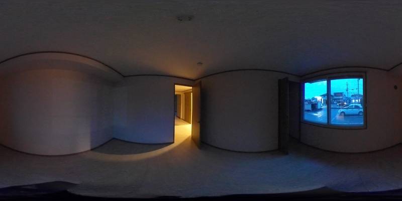 パノラマ画像洋室