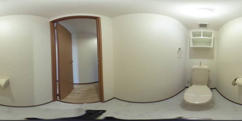 パノラマ画像トイレ