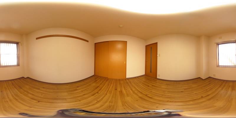 パノラマ画像洋室