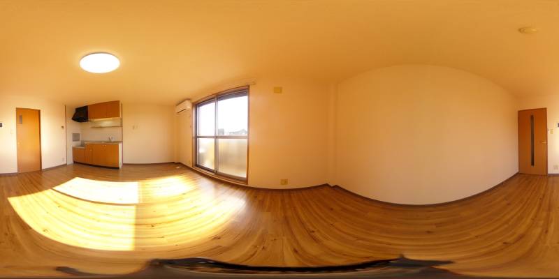 パノラマ画像リビング