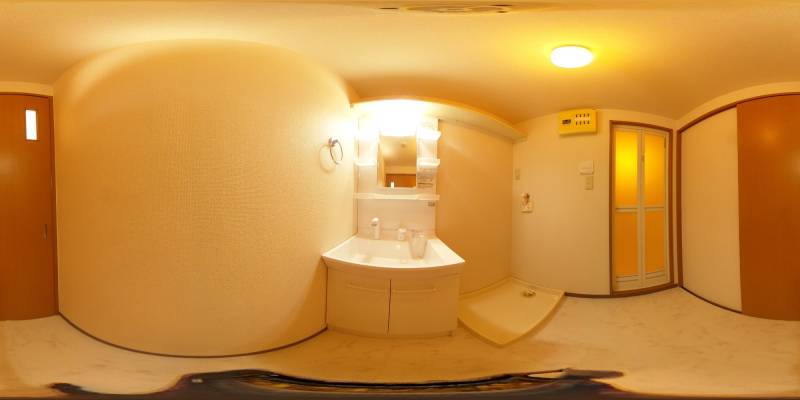 パノラマ画像洗面所