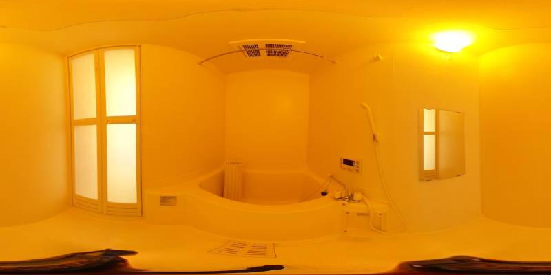 パノラマ画像バスルーム