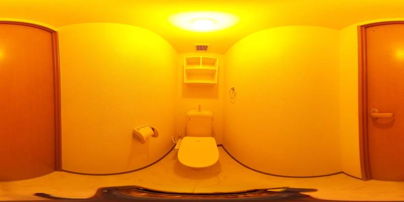 パノラマ画像トイレ