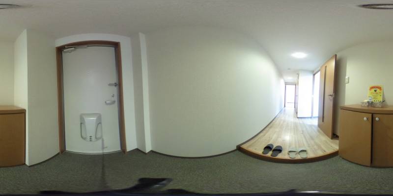 パノラマ画像玄関