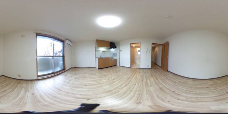 パノラマ画像リビング