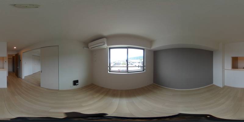 パノラマ画像リビング