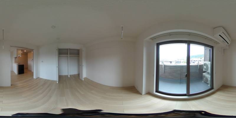 パノラマ画像洋室