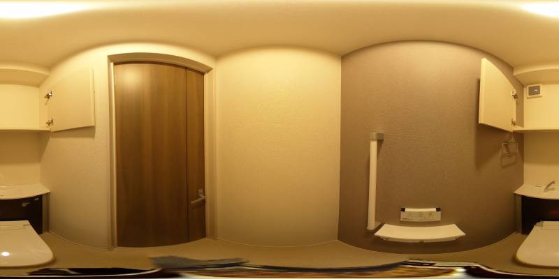 パノラマ画像トイレ