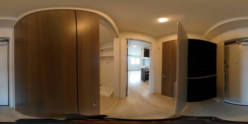 パノラマ画像玄関