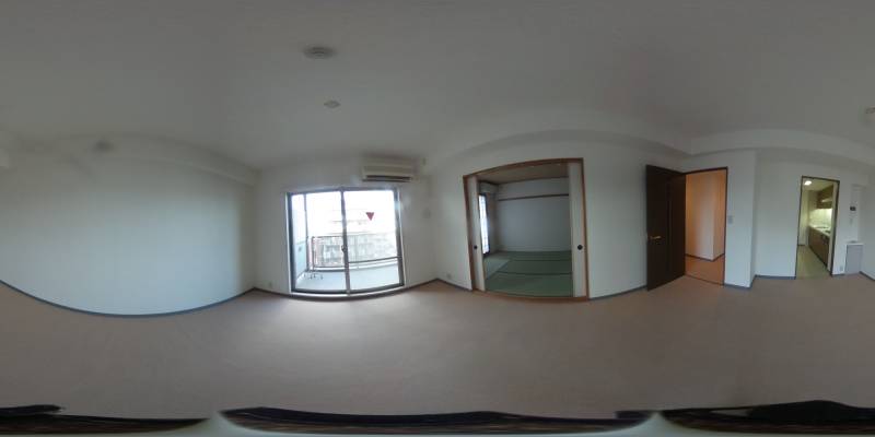 パノラマ画像洋室