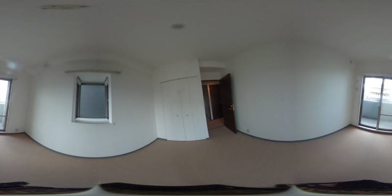 パノラマ画像洋室