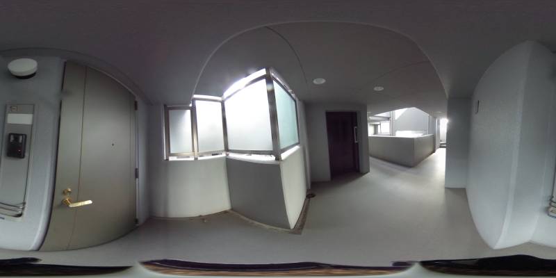 パノラマ画像玄関