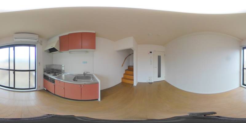 パノラマ画像リビング