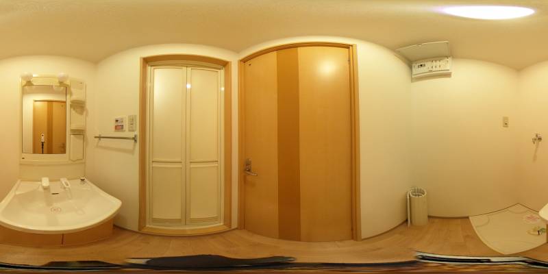 パノラマ画像洗面所