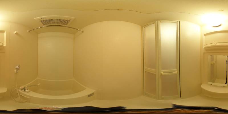 パノラマ画像バスルーム