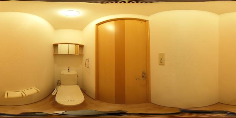 パノラマ画像トイレ