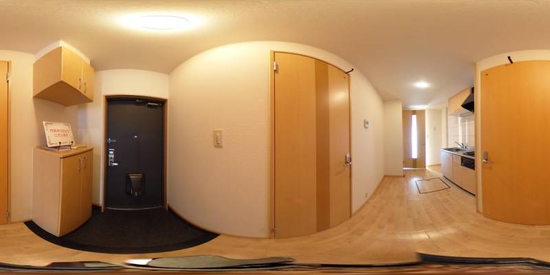 パノラマ画像玄関