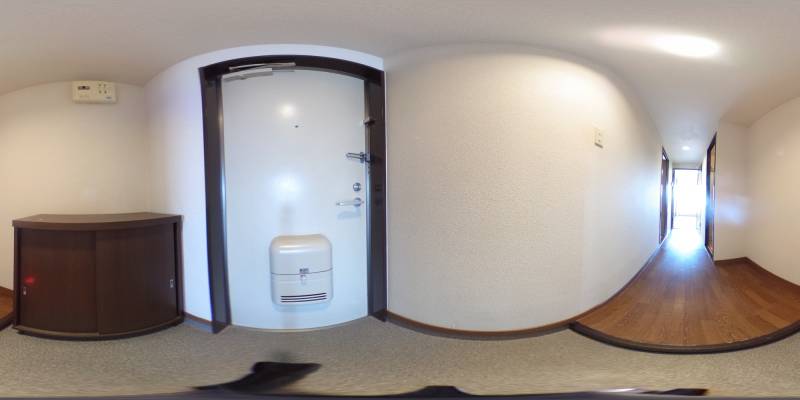 パノラマ画像玄関