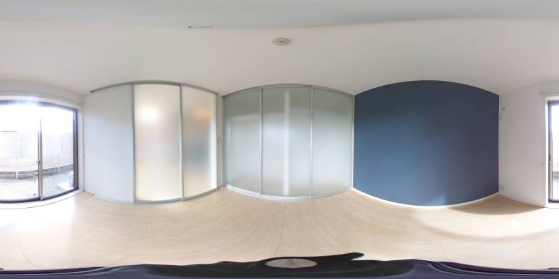 パノラマ画像洋室