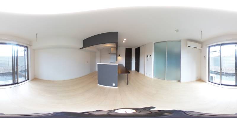 パノラマ画像リビング