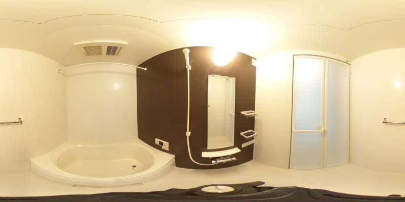 パノラマ画像バスルーム