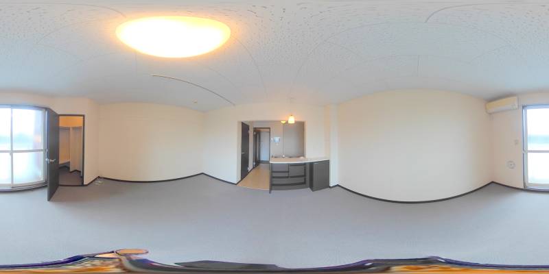 パノラマ画像洋室