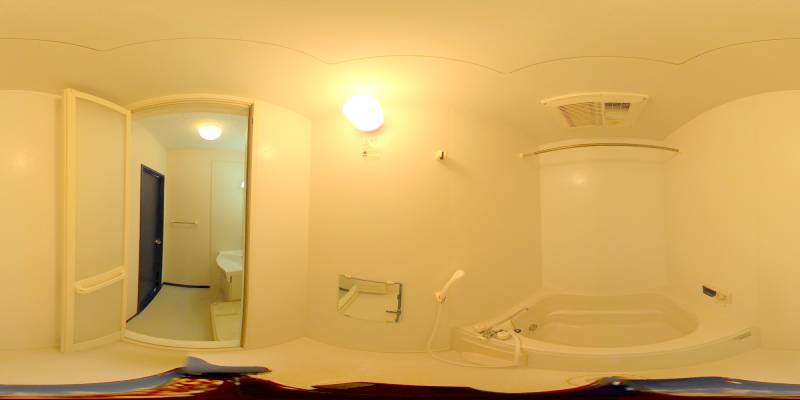 パノラマ画像バスルーム