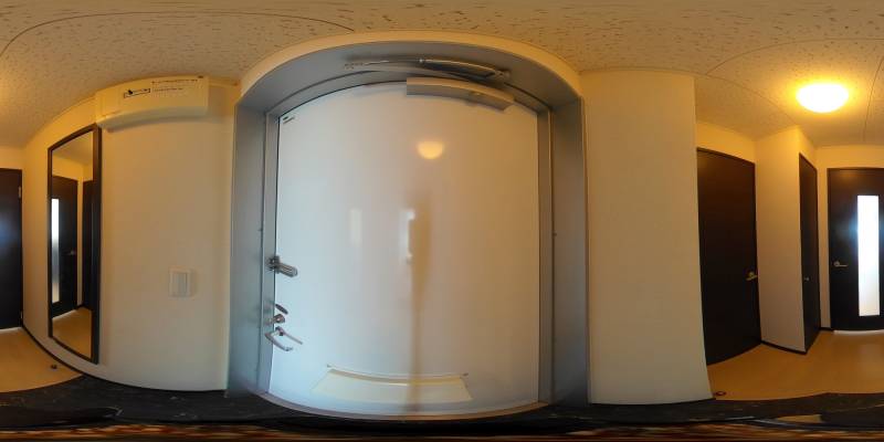 パノラマ画像玄関