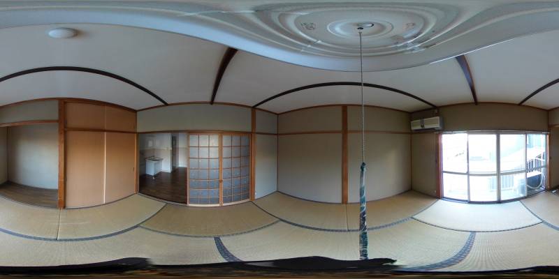 パノラマ画像洋室
