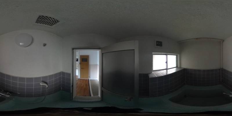パノラマ画像バスルーム
