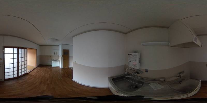 パノラマ画像キッチン