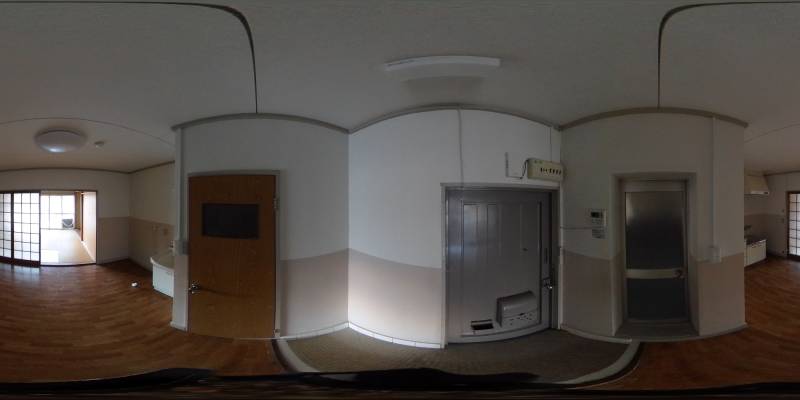 パノラマ画像玄関
