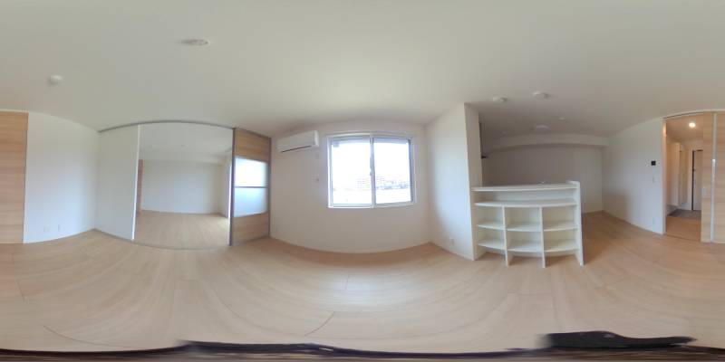 パノラマ画像リビング