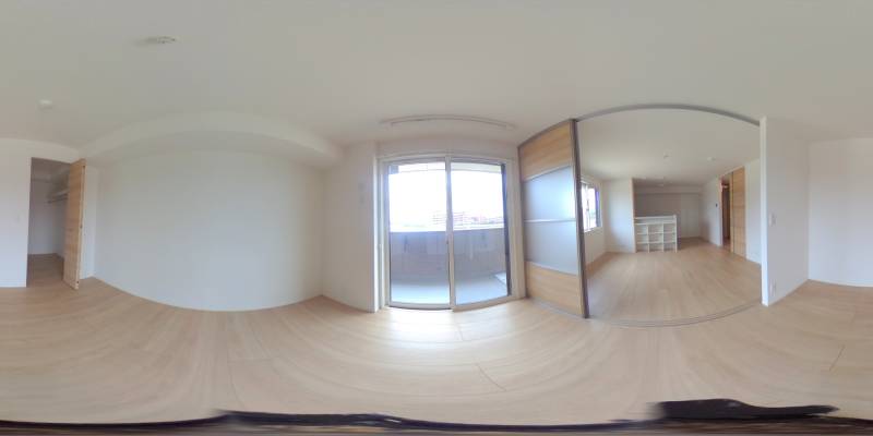 パノラマ画像洋室