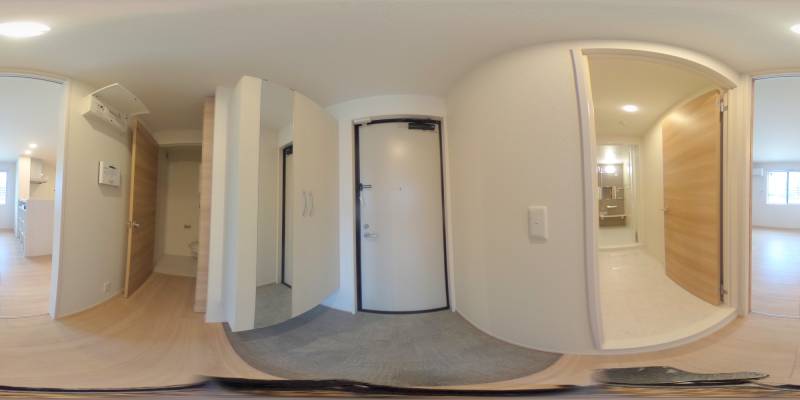 パノラマ画像玄関