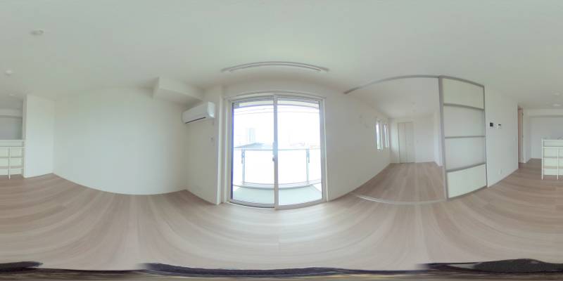 パノラマ画像リビング