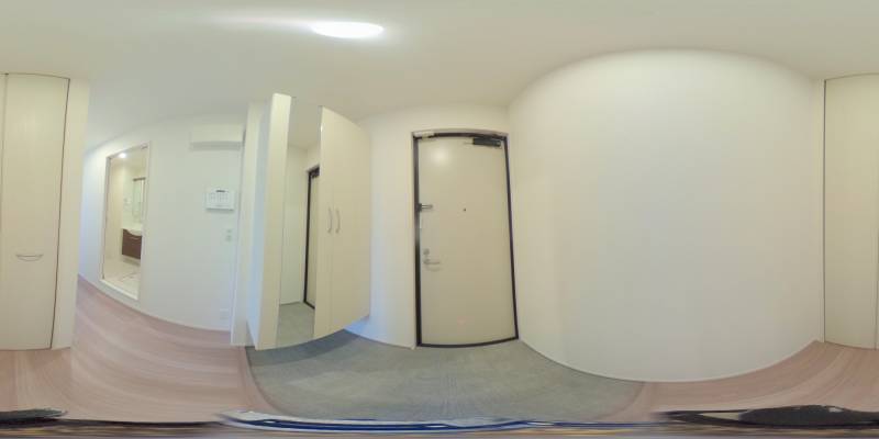 パノラマ画像玄関