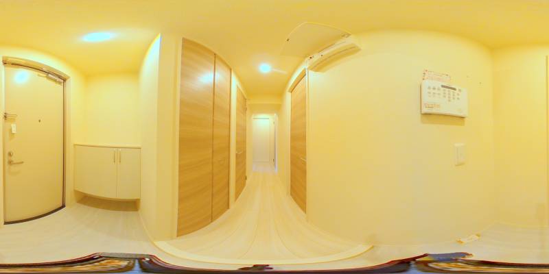 パノラマ画像玄関