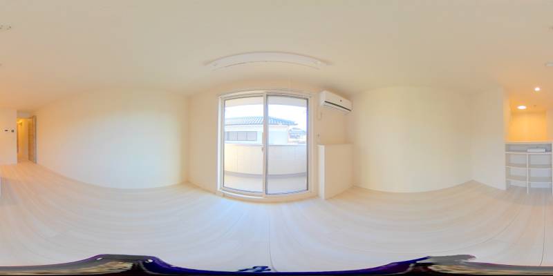 パノラマ画像リビング