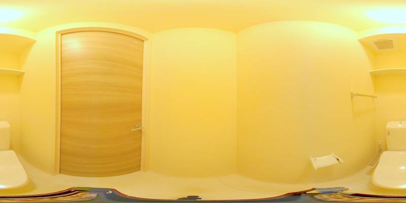 パノラマ画像トイレ