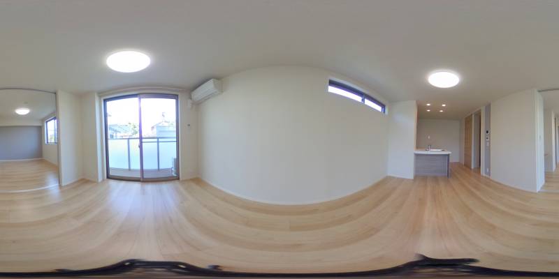 パノラマ画像リビング