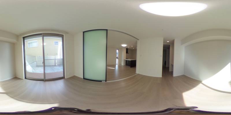 パノラマ画像洋室